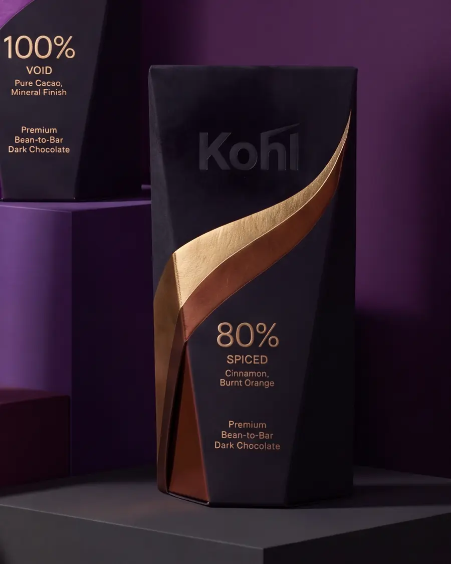 Spiced 80% in the Kohl range render